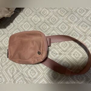 Lululemon Athletica Pink Crossbody Bag with Chic Design